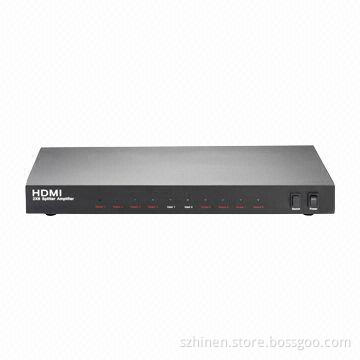 HDMI Amplifier Splitter, Supports HDCP